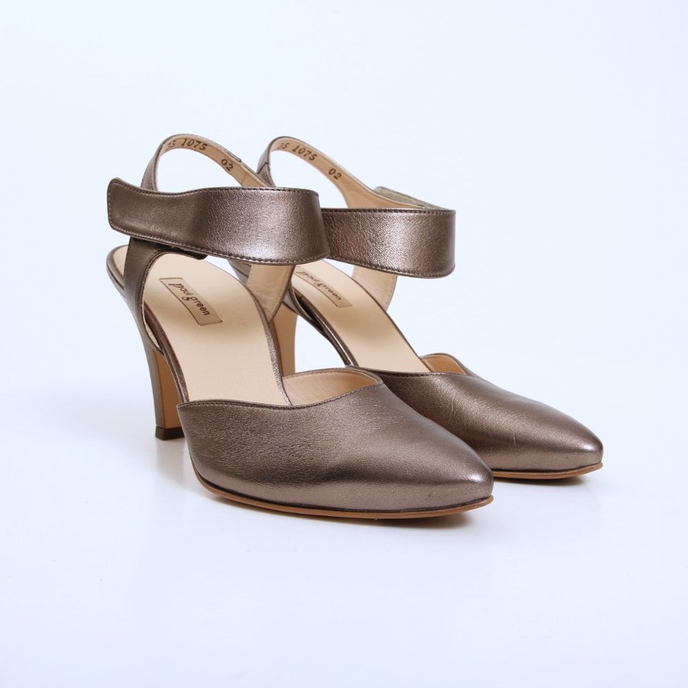 Nwt Paul Green Nicolette Leather Pointy Toe Pumps